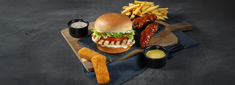 Burger Sampler - Chicken Burger 